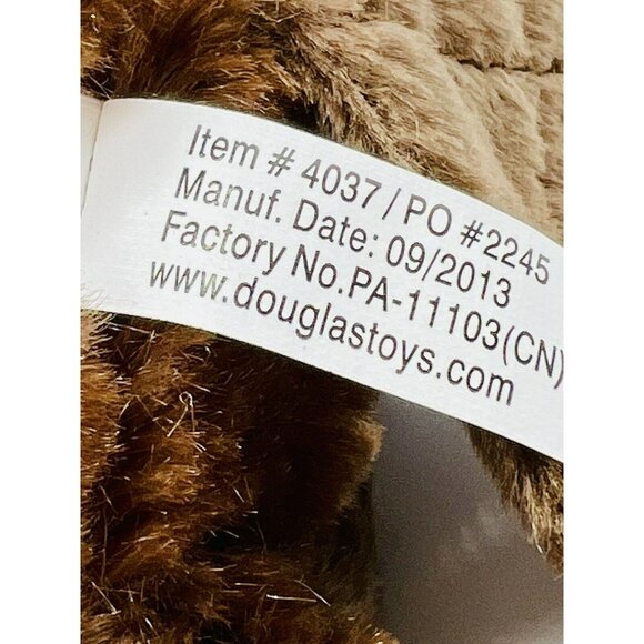 Douglas Cuddle Toys BUDDY BEAVER Plush Stuffed Animal 4037 - Picture 6 of 6